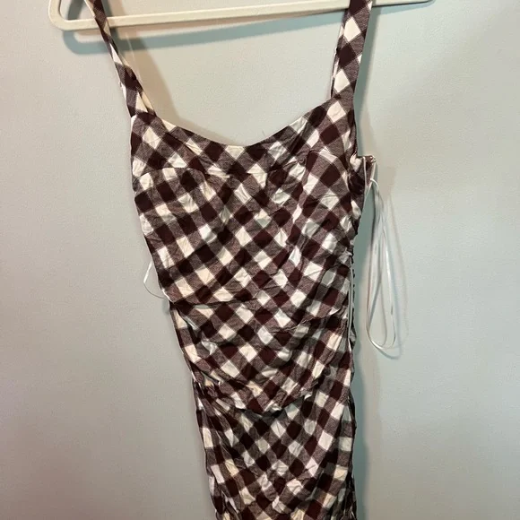 checker uo dress - Picture 2 of 5